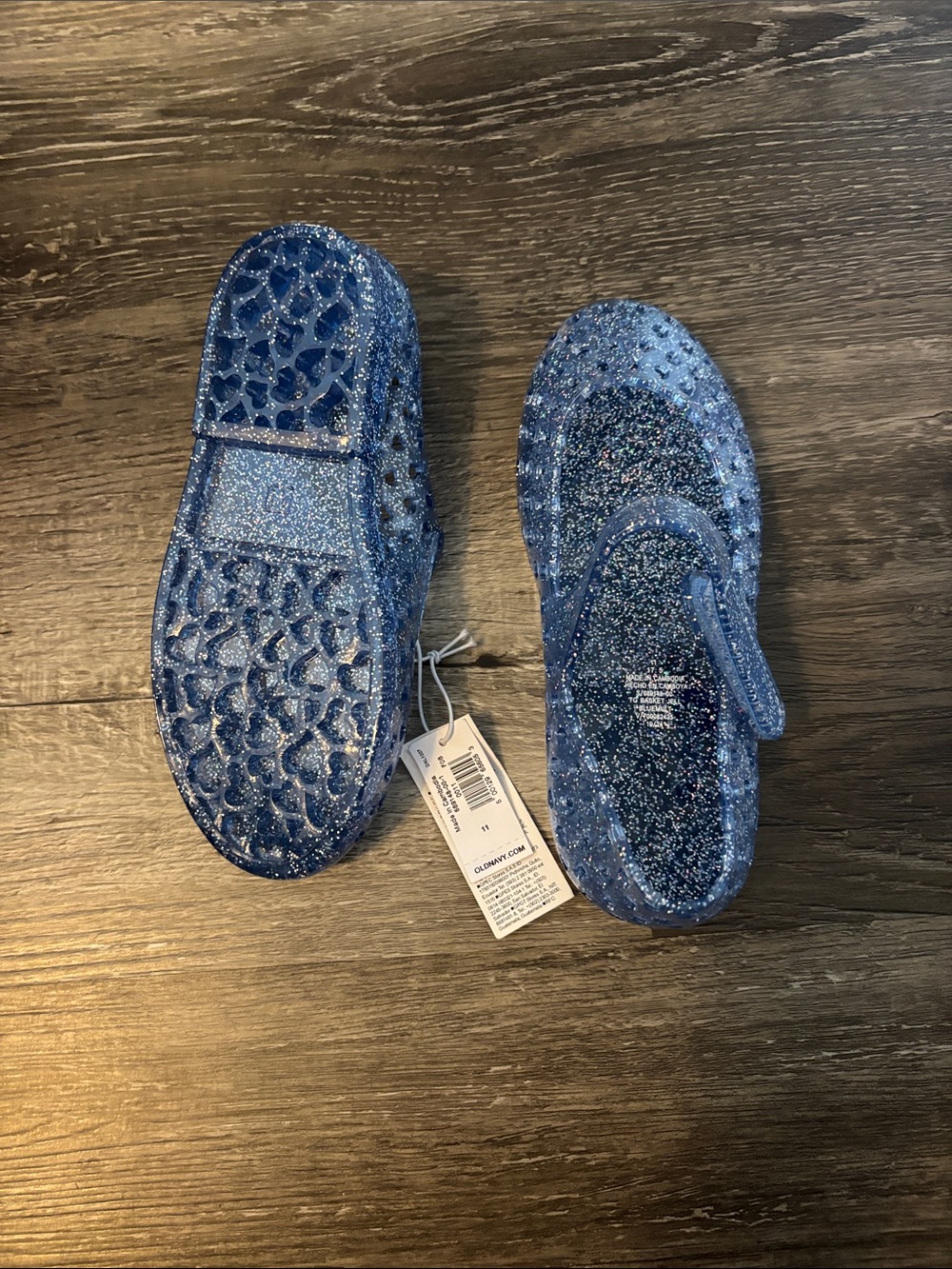 Kids' Sparkle Jelly sandle - Blue - Picture 2 of 2